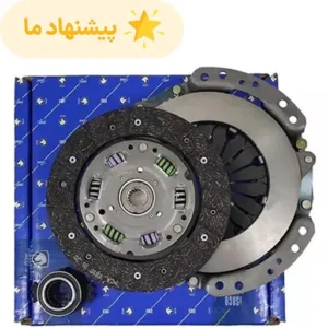 دیسک و صفحه کلاچ پژو 405 ایساکو طرح والئو با بلبرینگ پری دمپر 6 فنر گیربکس be کد 670302798